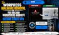 wordpress malware removal or fix hacked wordpress website and secure linux vp