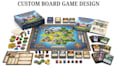 design board game layout card board game design card game tabletop game artwork