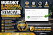 remove mugshots, delete negative links,article, news, arrest records from google