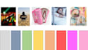 create a professional mood board and visual concept board