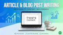 write high quality articles for your blog