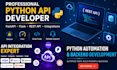 develop, integrate, and automate python rest API solutions
