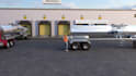 create 3d infrastructure and utility construction animation