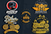design professional motorcycle or bike logo