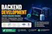 develop laravel php backend, rest api and mysql database