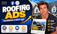 run roofing facebook ads and meta ads for lead generation