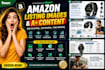create amazon listing images, infographics and aplus  content