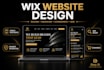 design wix website, redesign, ecommerce, SEO, landing page