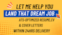 write resume, CV, cover letter, linkedin that gets you hired