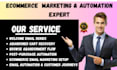setup complete ecommerce email marketing automation