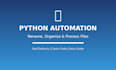 write a python script to automate your file tasks