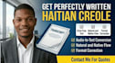 trancribe english to haitian creole