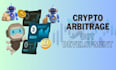 build dex arbitrage bot, solana volume bot, crypto arbitrage bot