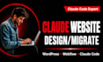 claude website convert claude websites to wordpress webflow claude web developer