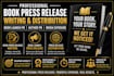 book press release writing, book launch press release distribution, author pr