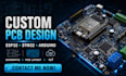 design custom pcb, esp32, stm32, arduino circuit, amplifier pcb, audio pcb, usb
