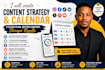 create a content strategy and calendar for your brand
