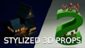create a stylized 3d game asset in blender