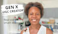 create authentic ugc videos as a mature female gen x creator