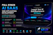 design and develop custom full stack ai saas web application