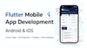 develop a flutter mobile app for android and ios