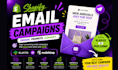 create shopify email campaigns in klaviyo or mailchimp