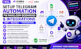 setup telegram automation fix make com telegram integration make com scenario