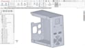 do custom electronics housing casing 3d cad modeling and rendering in solidworks