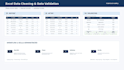 do excel data entry, data cleaning and data validation