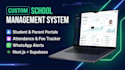 build school management system for your institution