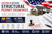 prepare arizona and nevada structural permit drawings