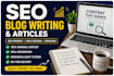 write SEO friendly blog posts and articles