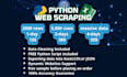 scrape data from any website using python and save it to excel