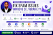 fix dns record, email deliverability issue on brevo fluentcrm activecampaign
