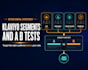 set up klaviyo segments and a b tests for black friday