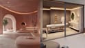 design luxury spa and wellness center with realistic 3d visualization