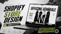 design an automated shopify website store