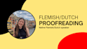 proofread dutch and flemish documents and content