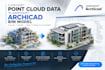 convert point cloud data to graphisoft archicad bim model