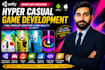 develop hyper casual mobile games in unity for android and ios