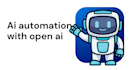 build ai chatbots, crew ai agents and automations with opne ai