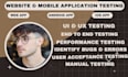 do professional website and app user testing with honest feedback