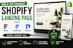 sale optimised a shopify landing page using figma to replo, gempages or pagefly