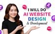design and develop your ai website and software with branding
