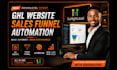 do gohighlevel website, sales funnel ghl landing page gohighlevel CRM automation