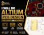 do altium pcb design ,pcb layout and schematic
