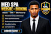 redesign your med spa website with gohighlevel booking system ghl calendar setup