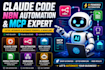 claude code n8n automation google sheets API webhooks claude redesign claude mcp