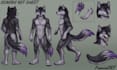 furry ref sheet fursona ref sheet anthro ref sheet character design furry artist