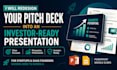 redesign your pitch deck into an investor ready presentation